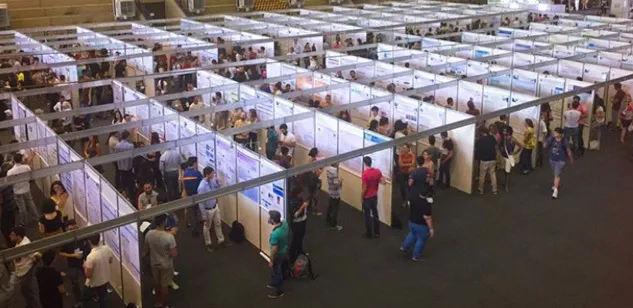 Apresentação de pôsteres no Congresso PIBIC da Unicamp