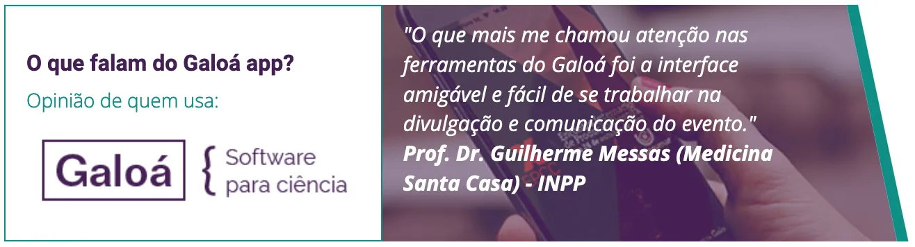 Prof. Dr. Guilherme Messas fala sobre o Galoá